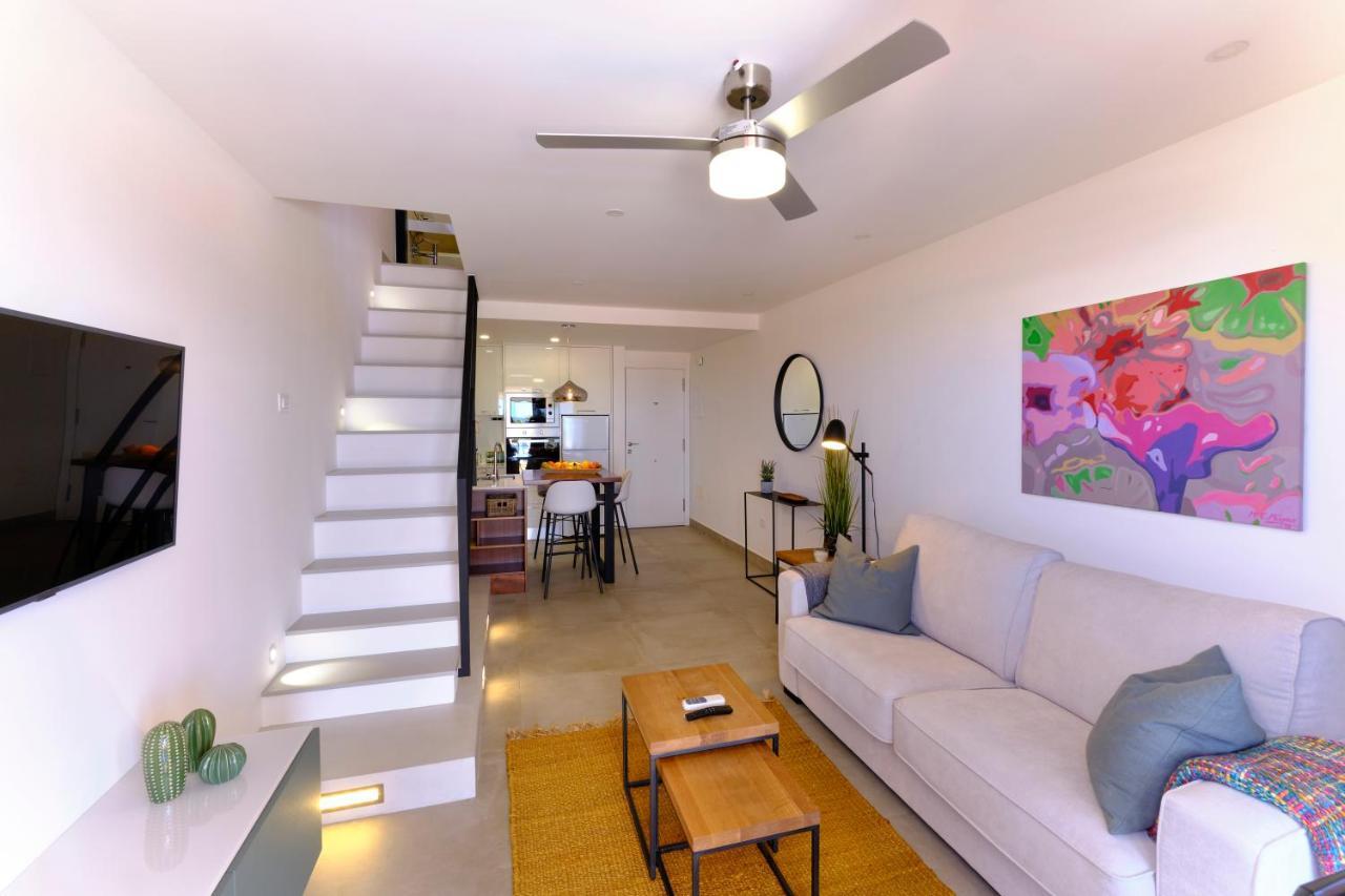 פלאייה דה לאס אמריקס Home2Book Modern Design Seaview Apt, Pool&Terrace מראה חיצוני תמונה